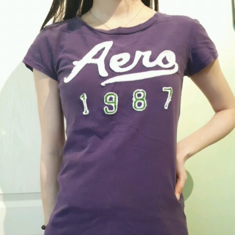 Aeropostale purple tee